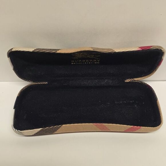 BURBERRY Nova Check Plaid Sunglasses Eyeglasses Case Only main image 4